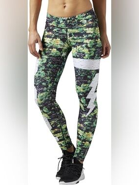 Reebok Women's Vibrant Patterned Leggings